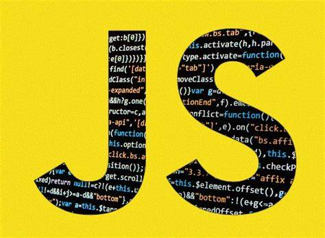 Transparent JS letters containing program code inside