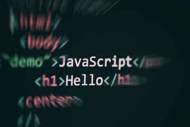 JavaScript computer programming language code in a text editor